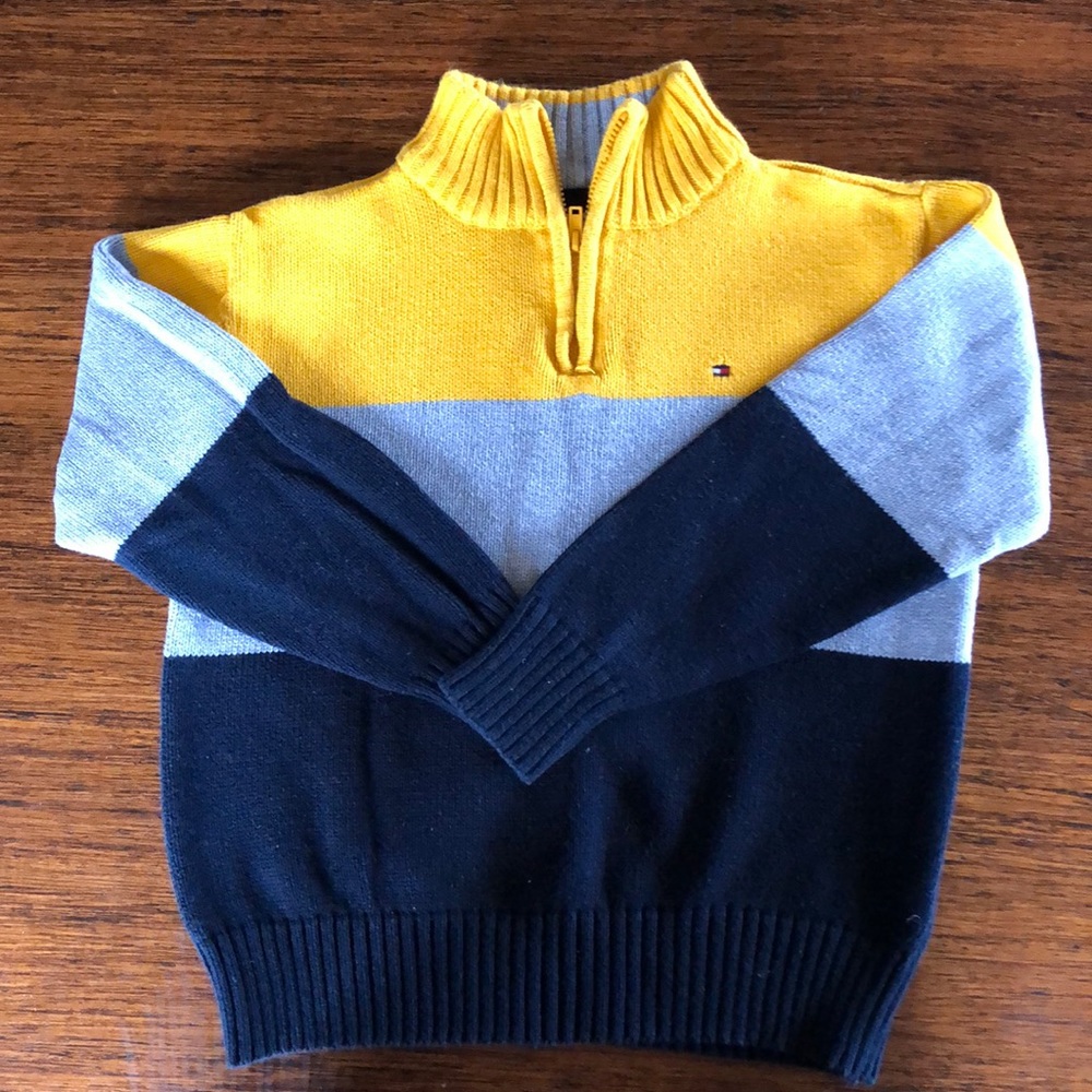 Boys Tommy Hilfiger Sweater - so handsome!